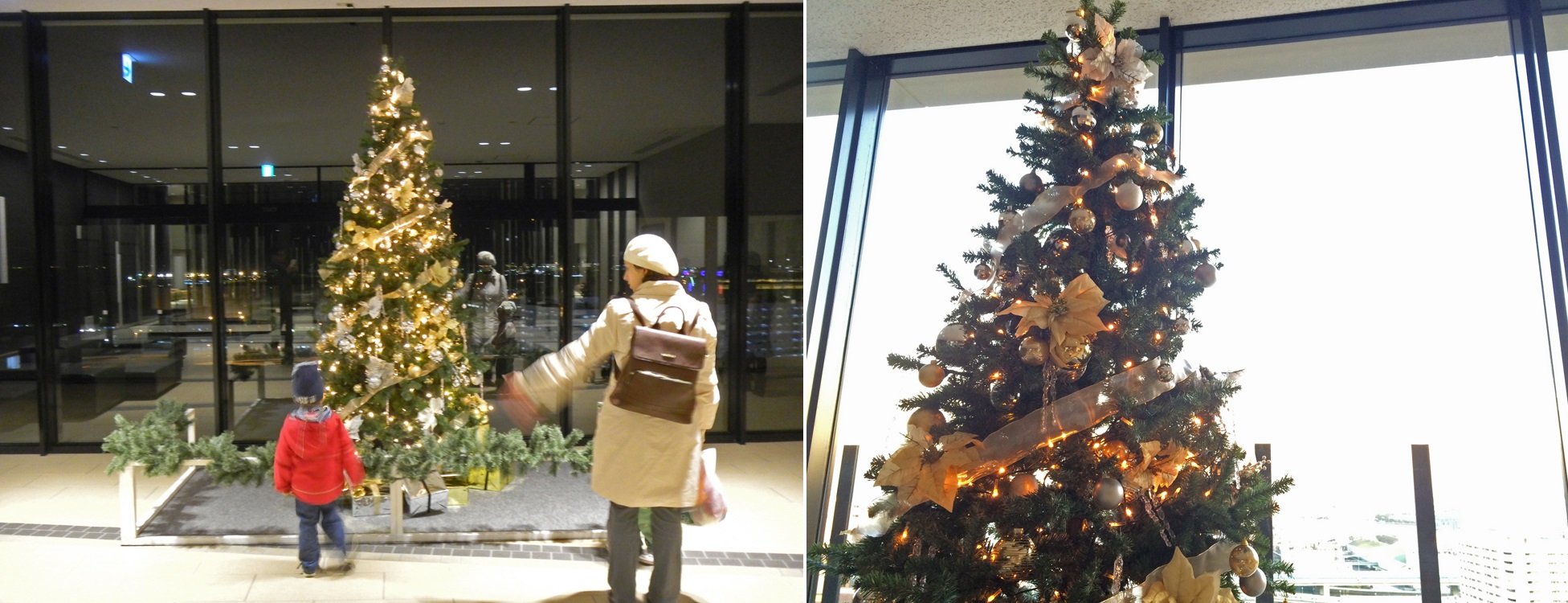 【開催レポート】クリスマスツリーを飾りました＠グランドエレベーター